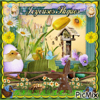 Happy Easter Zorbalegrec Animated GIF