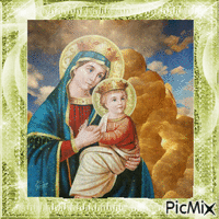 La Vierge Marie et l'enfant Jésus