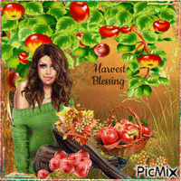 Harvest Blessing - GIF animado gratis