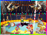 Circus ! animuotas GIF