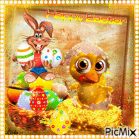 Happy Easter 1 动画 GIF