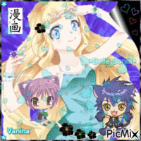 Belle Sonia & ses Amies...<3 <3...Pour une gentille fille !...<3 アニメーションGIF