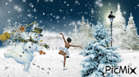Snowdancer - GIF animé gratuit