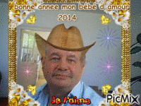 bonne annee mon bebe !!!! - Бесплатный анимированный гифка