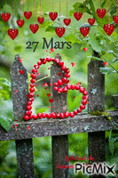 27 Mars March - Darmowy animowany GIF