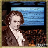 Ludwig Van Beethoven. - png gratis