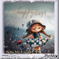a happy day - Бесплатный анимированный гифка