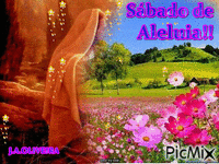 SABADO DE ALELUIA - Darmowy animowany GIF