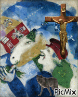En un Chagall GIF animasi