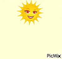 soleil - GIF animasi gratis