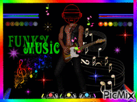 Music funky GIF animé