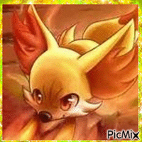Concours  Pokemon Fennekin - GIF animado grátis