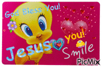 Jesus Loves You! - Bezmaksas animēts GIF