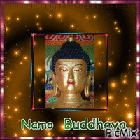 Namo Buddhaya - GIF animé gratuit