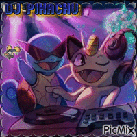 DJ Pokèmon - Nemokamas animacinis gif