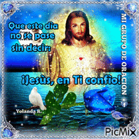 Jesus en ti Confio! - Бесплатный анимированный гифка