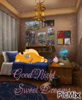good night Animated GIF