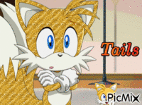 Tails animerad GIF