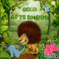 JUNGLE AFTERNOON Animated GIF