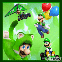 Luigi - Gratis geanimeerde GIF