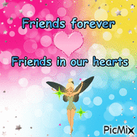Friends Forever - GIF animé gratuit