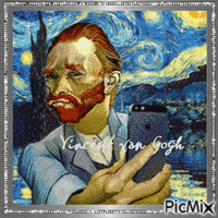 Lluvia estelar con Van Gogh