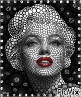 Marilyn - Bezmaksas animēts GIF