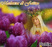 madonna di fatima - Ingyenes animált GIF