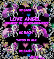 LOVE ANGEL animasyonlu GIF