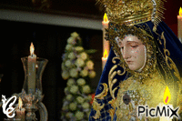 Mother Mary of Sorrows - Free animated GIF
