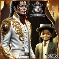 Michael Jackson. animowany gif