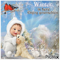 Winter is here. Enjoy yourselves 动画 GIF