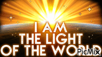 I AM The Light of The World gif - Бесплатный анимированный гифка