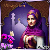 Beauté musulmane - Ingyenes animált GIF