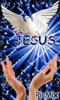 jesus a  paz - Besplatni animirani GIF