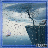 Rain - Zdarma animovaný GIF