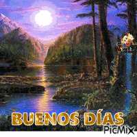 SALUDO DE BUENOS DIAS - Безплатен анимиран GIF