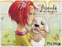 Friends are priceless animowany gif