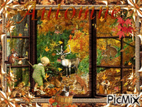 automne - Gratis animeret GIF