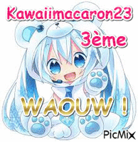 Kawaiimacaron23 3ème - Darmowy animowany GIF