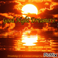 Good Night Dreamers! - GIF animé gratuit