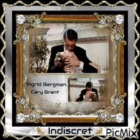 Ingrid Bergman & Cary Grant - Бесплатни анимирани ГИФ