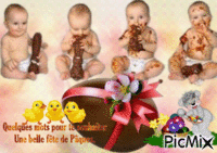 Joyeuse Pâques à tous ! - GIF animate gratis