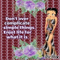 Betty boop Quotes animowany gif