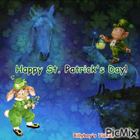 St. Patrick's Day animeret GIF
