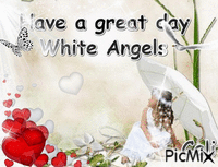 white angels - Бесплатный анимированный гифка