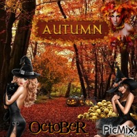 Octobers Pinup - GIF animé gratuit