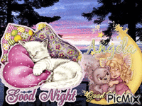 goodnight blessing 动画 GIF