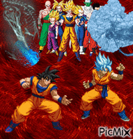 Goku animovaný GIF