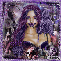 Gothic Purple - Gratis geanimeerde GIF